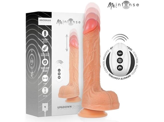 MR INTENSE Vibrator Brosnan Up & Down Flesh