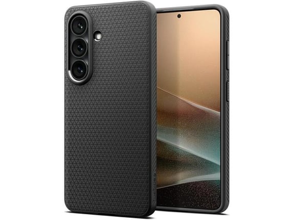 SPIGEN ovitek za silikonski Liquid Air Samsung Galaxy S26 5G, črna