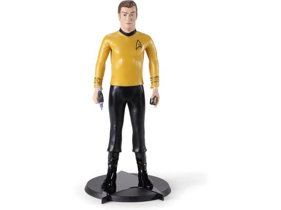 NOBLE COLLECTION licenčna figura Star Trek Captain Kirk, BendyFigs