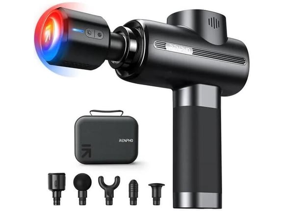 RENPHO masažna pištola Active Thermacool Massage Gun, črna, R-C003H-BK