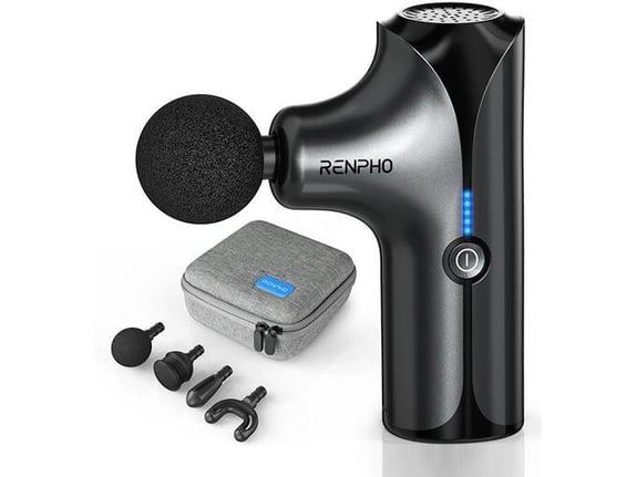 RENPHO masažna pištola Edge Mini Massage Gun, črna, PEU-RP-GM173-BK