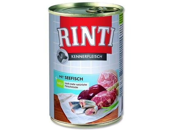 FINNERN - RINTI rinti Kennerfleisch MORSKA RIBA 400g