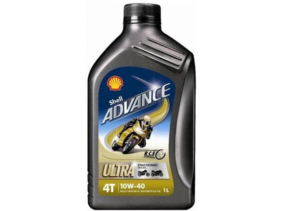 SHELL olje za motorna kolesa Advance Ultra 4T 10W-40, 1L