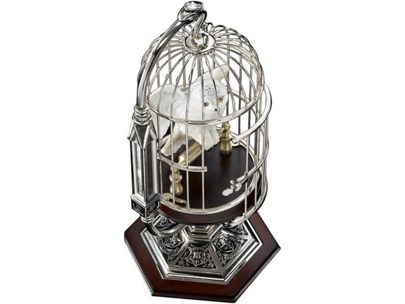 NOBLE COLLECTION - harry potter - hedwig in cage