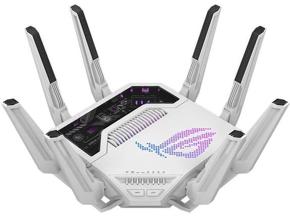ASUS usmerjevalnik ROG Rapture GT-BE19000AI, WiFi 7, tri band