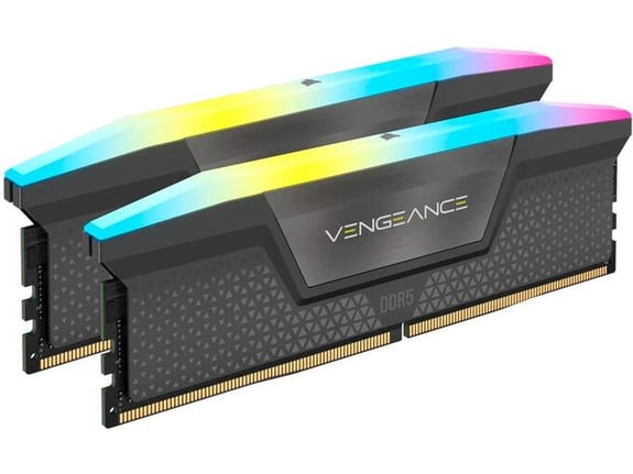 CORSAIR pomnilnik - RAM Vengeance RGB/DDR5/16 GB/6000 MHz/CL36/DIMM/CMH16GX5M2E6000Z36