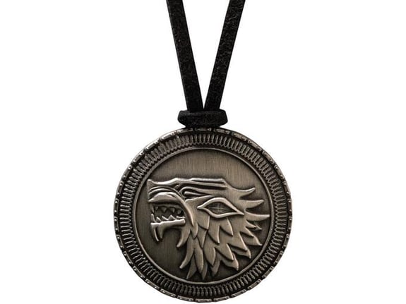 NOBLE COLLECTION game of thrones stark shield obesek
