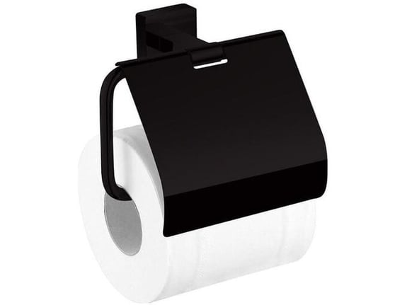 KOLPA SAN držalo za WC papir KR-08B, črna, 402350