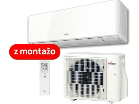 FUJITSU klimatska naprava z montažo ASYG-24KLCA / AOYG-24KLCA - 7,1kW