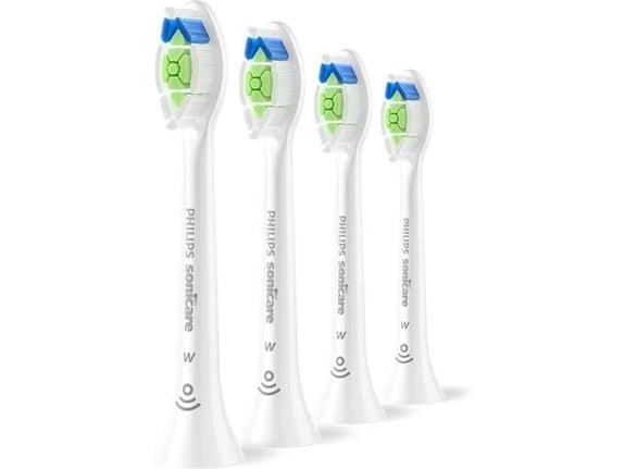 PHILIPS Sonicare W2 Optimal White HX6064/87 nadomestne glave za zobno ščetko, 4 kos, bele