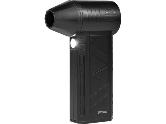 SAVIO polirni stroj mini akumulatorski puhalnik zraka do 100 000 rpm s svetilko in magnetom