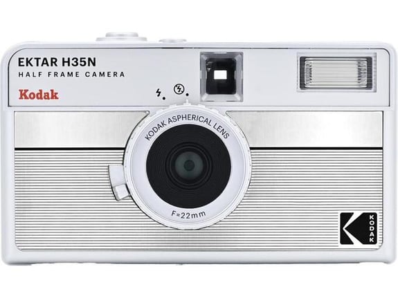 KODAK EKTAR H35N Analogni Fotoaparat na Film HALF-FRAME Striped Silver, 125175