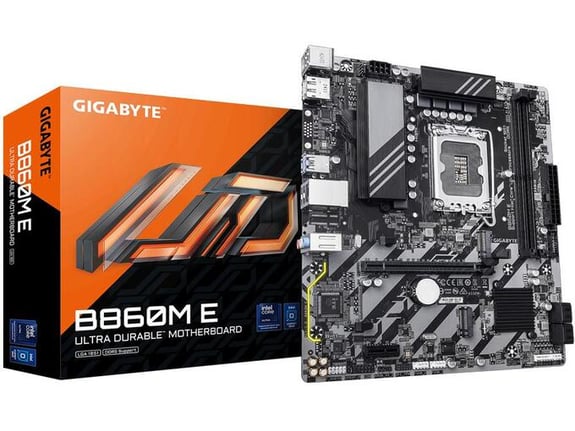 GIGABYTE matična plošča B860M E, LGA1851, mATX