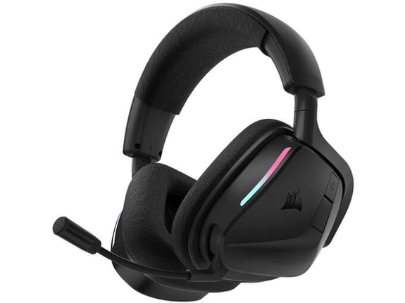 CORSAIR naglavne brezžične gaming slušalke z mikrofonom Void v2, črna