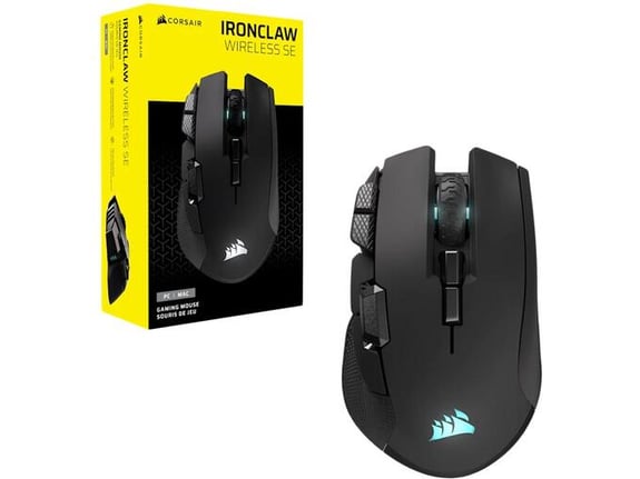 CORSAIR brezžična gaming miška Ironclaw Wireless SE, CH-9317110-WW