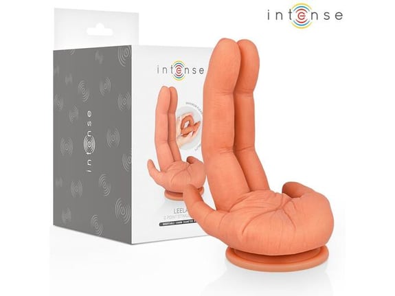 INTENSE FUN Dildo Leela G-spot Flexible Hand 17,8 Cm