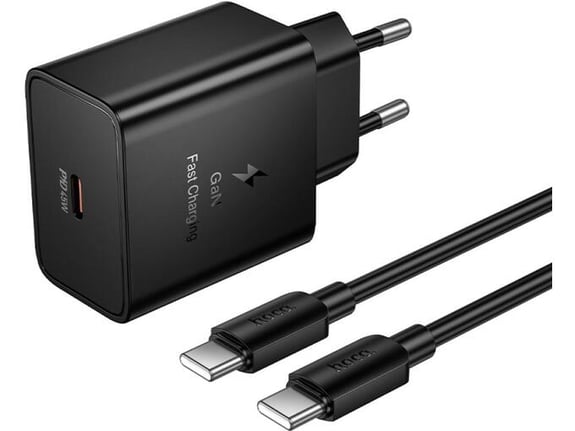 HOCO polnilec s kablom N77, 45 W, PD, GaN, USB-C