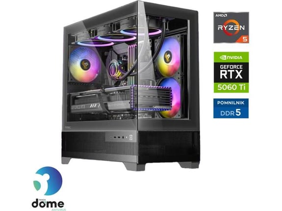 ANNI gaming namizni računalnik Gamer Advanced Ryzen 5 7600X/16GB/1TB SSD/RTX 5060 Ti