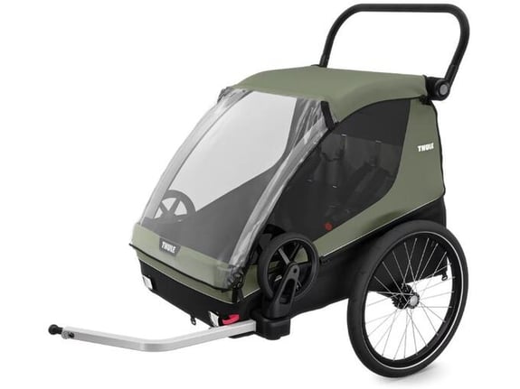 THULE
otroška kolesarska prikolica Courier, vintage green