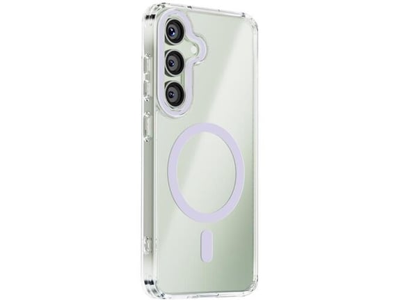 CHAMELEON ovitek za gumiran TPU-Magnetic Samsung Galaxy S25+, vijoličen