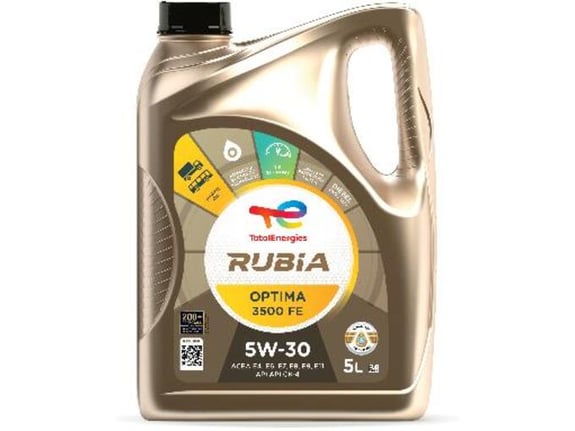 TOTAL motorno olje Rubia Optima 3500 FE 5W-30, 5L