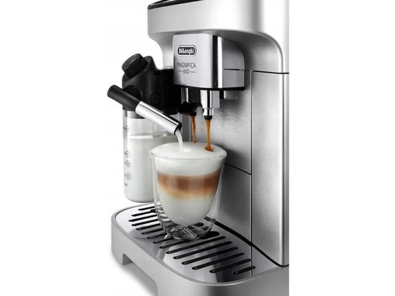 DELONGHI espresso kavni aparat MagnificaEvoECAM290.85.SBX, črna/siva