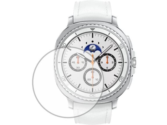 CHAMELEON hibridno zaščitno steklo za Samsung Galaxy Watch8 Classic, 46 mm, črna