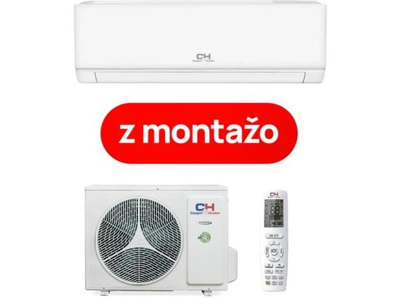 COOPER&HUNTER klimatska naprava z montažo Veritas FTXQ, 3.5 kW