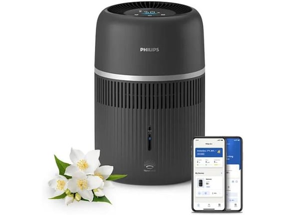 PHILIPS evaporativni vlažilnik zraka HU4210/03, ogleno siva