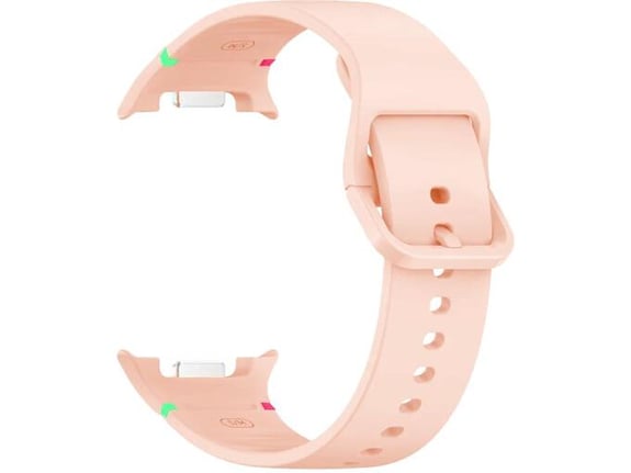 CHAMELEON silikonski pasček za Samsung Galaxy Watch8 40/44 mm, peščeno roza