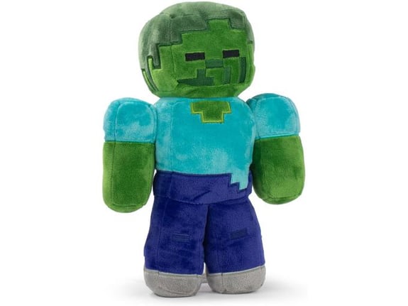 BARRADO plišasta igrača Minecraft Zombie, 30cm