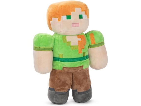 BARRADO plišasta igrača Minecraft Alex, 30cm