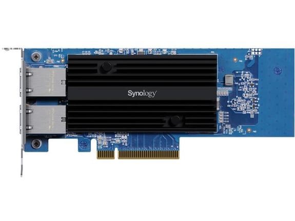 SYNOLOGY Dual-port 10GbE 10GBASE-T add-in card for systems E10G30-T2