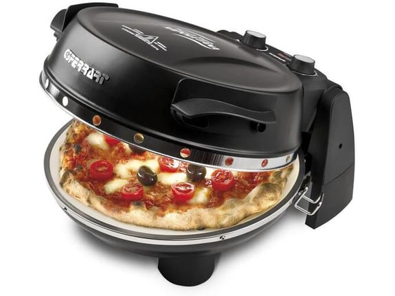 G3 FERRARI Napoletana G1003210 peč za pico, 2 kamna, do 400 °C, črna