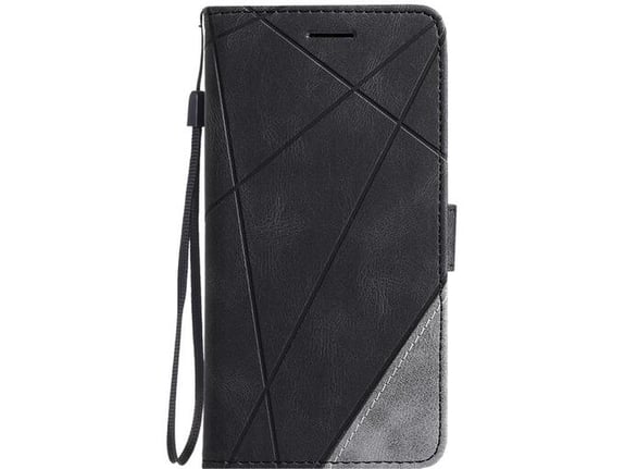 CHAMELEON preklopna torbica za Xiaomi Redmi 15 5G, črna, WLGO-Lines