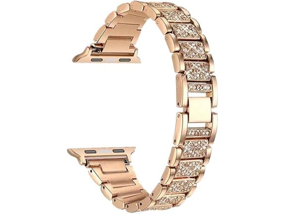 CHAMELEON kovinski pasček za Apple Watch 38/40/41 mm, roza-zlata