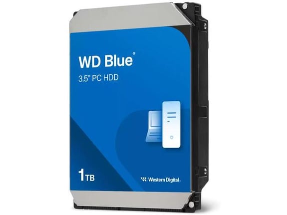 WD vgradni 3,5 HDD disk Blue/1TB/6 Gb/s/WD10EARZ