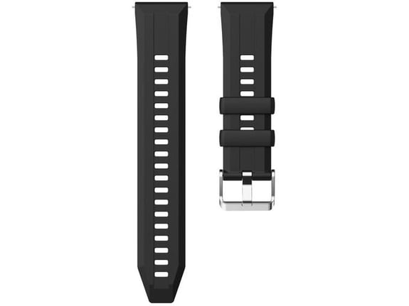 CHAMELEON silikonski pasček za Huawei Watch GT6 Pro 46mm, črna