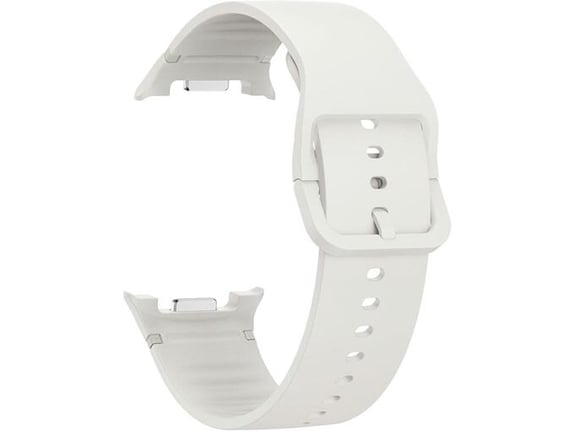 CHAMELEON silikonski pasček za Samsung Galaxy Watch8 40/44 mm, Incognito-bel