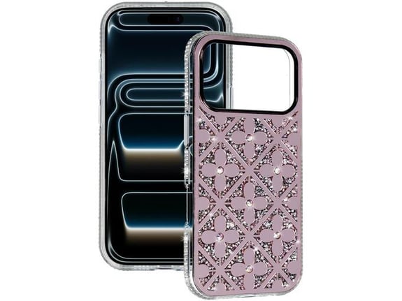 ONASI ovitek za Diamond Flower Samsung Galaxy S26 Ultra 5G, roza
