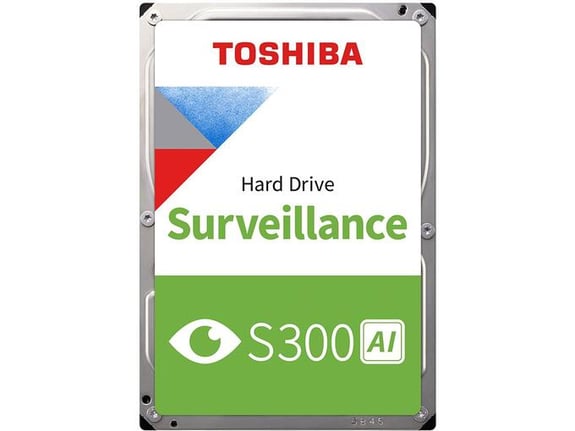 TOSHIBA vgradni 3,5 HDD disk S300 AI Surveillance/8TB/6 Gb/s/MG10ADA800E-V