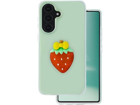 ONASI ovitek za silikonski Tutti Frutti 2v1 Samsung Galaxy S26 Plus 5G, zelen