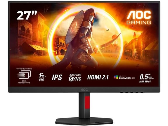 AOC gaming monitor U27G4R, IPS, 27inch