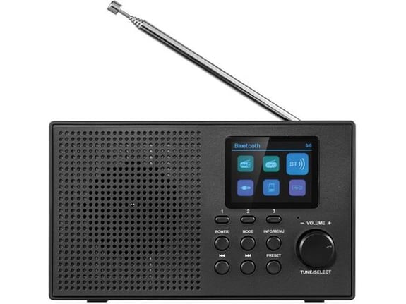 SANDBERG radio tranzistor Speaker Radio DAB+BT, 421-39