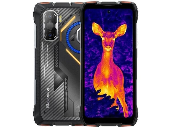 BLACKVIEW pametni telefon ROCK 3, 4G, 8GB/256GB, oranžna