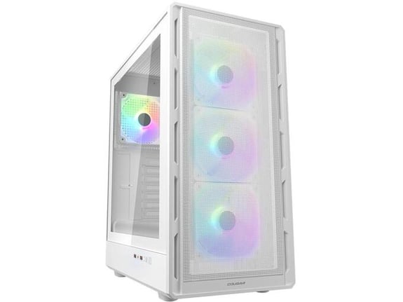 COUGAR ohišje za namizni računalnik Airface Pure RGB, Mid Tower, CGR-2GA5W-RGB