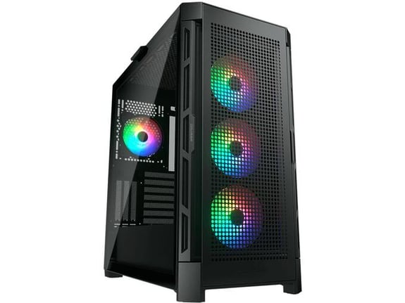 COUGAR ohišje za namizni računalnik Airface Pro RGB, Mid Tower, CGR-5AD1B-AIR-RGB