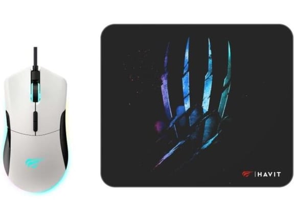 HAVIT komplet gaming miška MS1037CM + podloga HV-MS1037CM