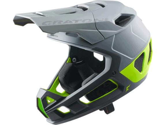 CRATONI kolesarska čelada Interceptor 2.0, 54-58 cm, siva