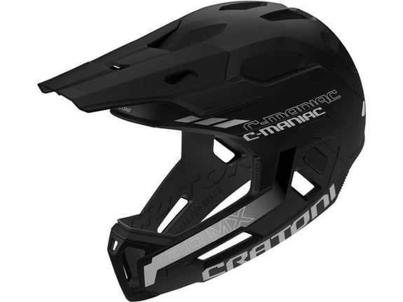 CRATONI kolesarska čelada C-Maniac 2.0 MX, 58-61 cm, črna